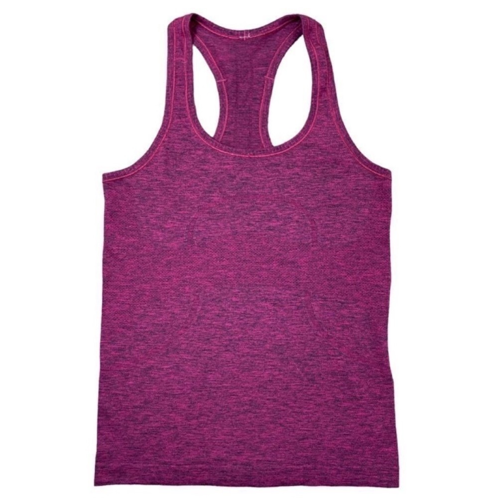 Lululemon Swiftly Tech Racerback in Heathered Berry Rumble - Picture 3 of 7